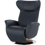 JOOP Relaxsessel aus Leder Lounge 8140 - blau - 85 cm - 109 cm - 88 cm - Polstermöbel > Sessel > Fernsehsessel