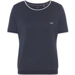Blaue Casual Joop! Rundhals-Ausschnitt T-Shirts für Damen Größe M 