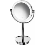 Silberne Joop! Runde Schminkspiegel & Kosmetikspiegel aus Chrom LED beleuchtet 