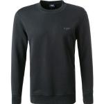Schwarze Unifarbene Joop! Herrensweatshirts aus Baumwolle Größe 3 XL für den für den Herbst 