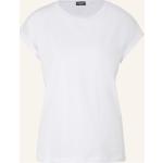 Weiße Kurzärmelige Joop! T-Shirts aus Baumwolle für Damen Größe L 