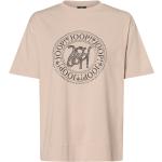 Beige Joop! Rundhals-Ausschnitt T-Shirts für Damen Größe M 