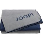 Reduzierte Blaue Unifarbene Joop! Kuscheldecken & Wohndecken aus Baumwollmischung 150x200 