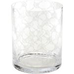 Weiße 22 cm Joop! Allover Runde Vasen & Blumenvasen 22 cm mit Tulpenmotiv satiniert aus Kristall mundgeblasen 
