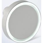 Silberne Joop! Runde Schminkspiegel & Kosmetikspiegel aus Silber LED beleuchtet 