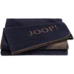 Braune Karo Joop! Kuscheldecken & Wohndecken aus Baumwollmischung 150x200 