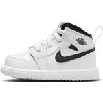 Weiße Nike Jordan 1 High Top Sneaker & Sneaker Boots mit Schnürsenkel aus Leder für Herren 