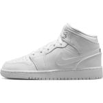 Weiße Nike Jordan 1 High Top Sneaker & Sneaker Boots aus Leder für Herren Größe 36,5 