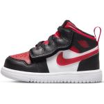 Schwarze Nike Jordan 1 High Top Sneaker & Sneaker Boots mit Schnürsenkel für Kinder Größe 17 