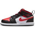 Schwarze Nike Jordan 1 High Top Sneaker & Sneaker Boots Leicht für Kinder Größe 18,5 