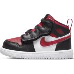 Schwarze Nike Jordan 1 High Top Sneaker & Sneaker Boots mit Schnürsenkel aus Leder für Herren Größe 19,5 