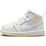 Weiße Nike Jordan 1 High Top Sneaker & Sneaker Boots aus Leder für Damen 