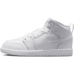 Jordan 1 Mid Schuh für jüngere Kinder - Weiß