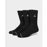 Schwarze Nike Jordan Damensocken & Damenstrümpfe aus Polyester Größe M 3-teilig 