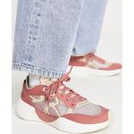 Reduzierte Rosa Nike Jordan Low Sneaker mit Schnürsenkel aus Leder für Damen Größe 36,5 