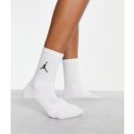 Reduzierte Weiße Nike Jordan Herrensocken & Herrenstrümpfe Größe M 