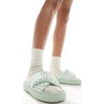 Reduzierte Grüne Nike Jordan Offene Lederschuhe & Kunstlederschuhe aus Leder für Damen Größe 42 