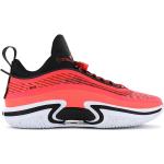Rote Nike Jordan Low Sneaker aus Leder für Herren 