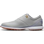 Graue Nike Jordan Golfschuhe aus Leder für Herren Größe 40 