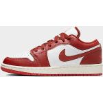 Rote Nike Jordan 1 Low Sneaker aus Textil leicht für Kinder Größe 38 