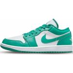 Reduzierte Emeraldfarbene Nike Jordan 1 Low Sneaker für Damen Größe 38,5 