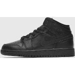 Schwarze Nike Jordan 1 High Top Sneaker & Sneaker Boots aus Leder für Damen Größe 35,5 