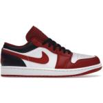 Reduzierte Rote Nike Jordan Low Sneaker für Herren Größe 42 