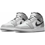 Reduzierte Graue Nike Air Jordan 1 High Top Sneaker & Sneaker Boots für Damen Größe 39 