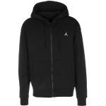 Schwarze Nike Air Jordan Zip Hoodies & Sweatjacken aus Fleece mit Kapuze für Herren Größe S 