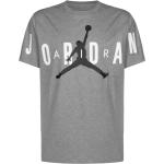Graue Kurzärmelige Nike Jordan Rundhals-Ausschnitt T-Shirts für Herren Größe XS 