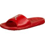 Rote Nike Jordan 5 Badeschlappen für Herren Größe 42,5 