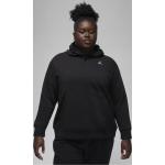 Schwarze Nike Jordan NBA Damenhoodies & Damenkapuzenpullover aus Fleece mit Kapuze Große Größen für den für den Winter 