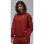 Reduzierte Rote Nike Jordan NBA Damensweatshirts aus Fleece Übergrößen 