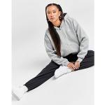 Dunkelgraue Nike Jordan Zip Hoodies & Sweatjacken aus Baumwolle mit Kapuze für Damen Größe XS 