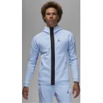 Blaue Elegante Nike Dri-Fit Herrenhoodies & Herrenkapuzenpullover mit Reißverschluss aus Fleece 