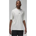 Reduzierte Weiße Nike Dri-Fit T-Shirts mit Basketball-Motiv für Herren Größe L 