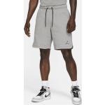 Reduzierte Graue Nike Jordan Brooklyn Nets Herrenshorts mit New York Motiv Metallic aus Baumwolle Größe S für den für den Sommer 