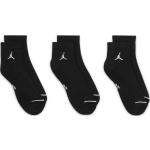 Schwarze Nike Jordan Socken & Strümpfe Größe L 3-teilig 