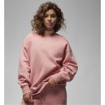 Reduzierte Pinke Nike Flight Damensweatshirts aus Fleece Größe XS 