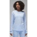 Reduzierte Blaue Elegante Langärmelige Nike Flight T-Shirts für Damen Größe XL 