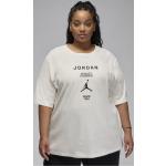 Weiße Nike Jordan T-Shirts für Damen Große Größen 