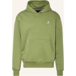 Olivgrüne Nike Jordan Herrenhoodies & Herrenkapuzenpullover aus Baumwolle mit Kapuze Übergrößen 