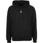 Schwarze Nike Jordan Herrenhoodies & Herrenkapuzenpullover aus Fleece mit Kapuze Größe L für den für den Herbst 