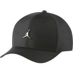 Schwarze Nike Air Jordan Jumpman Snapback-Caps mit Schnalle aus Nylon für Herren Einheitsgröße 