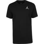 Reduzierte Schwarze Bestickte Nike Air Jordan Jumpman T-Shirts aus Baumwolle für Herren Größe 3 XL 
