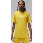 Reduzierte Gelbe Nike Jumpman T-Shirts für Herren Größe S 