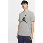 Graue Nike Air Jordan Jumpman T-Shirts aus Baumwolle für Herren Größe S 