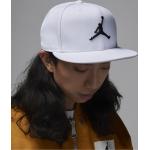 Weiße Nike Jumpman Snapback-Caps für Herren Größe M 