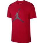 Rote Nike Air Jordan Jumpman T-Shirts mit Basketball-Motiv für Herren Größe XL 