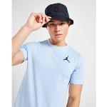 Eisblaue Oversize Nike Air Jordan Jumpman T-Shirts aus Baumwolle für Herren Größe XXL für den für den Sommer 